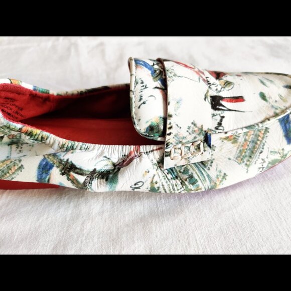 Cecelia New York Snyder Leather Paris Driving Moc Loafer 6.5M EUC - Picture 6 of 7